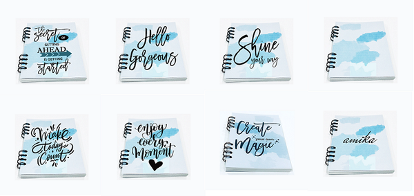  Sổ lò xo Dreamy Blue 11x14,7 cm (xấp xỉ A6) 