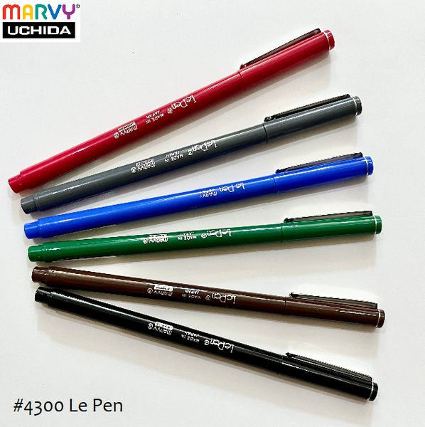  Viết Lông Kim Marvy Uchida Le Pen 4300 trang trí sổ tay, bullet journal, lưu bút, ghi chép thông dụng 