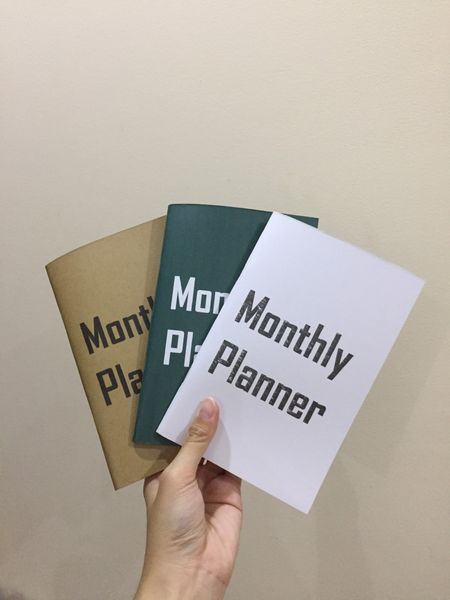  Sổ tay Minimalist Monthly Planner (xấp xỉ B6) 