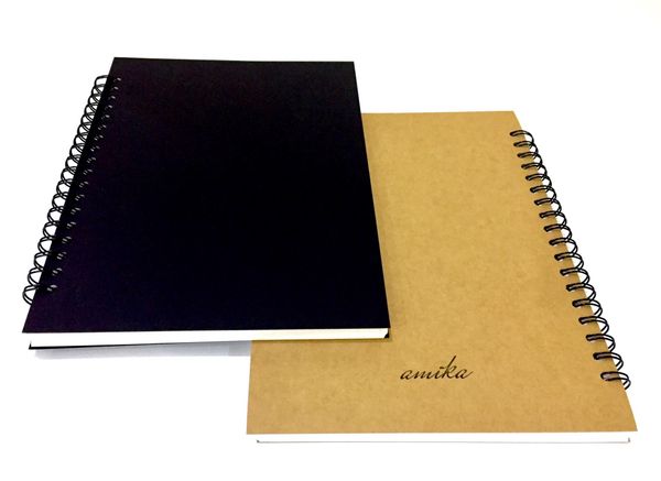  Sổ lò xo Basic Cornell 20,5x28 cm (xấp xỉ A4) - Bìa trơn 