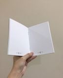  Lõi sổ refill, Sổ tay bìa trơn size A6 - Ruột giấy trắng 