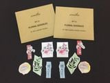  SET 11: FLORAL DOODLES - 31 stickers họa tiết hoa lá nhiều màu / kraft (trang trí sổ tay, planner, bullet journal,...) 