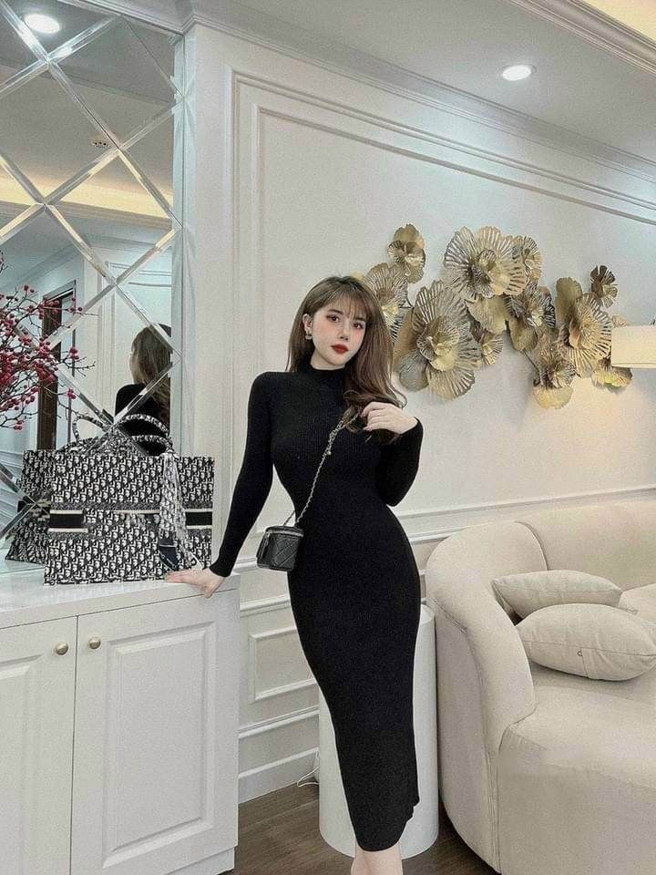 Điểm danh những mẫu váy len dáng ôm được ưa chuộng nhất  Bản tin An Giang