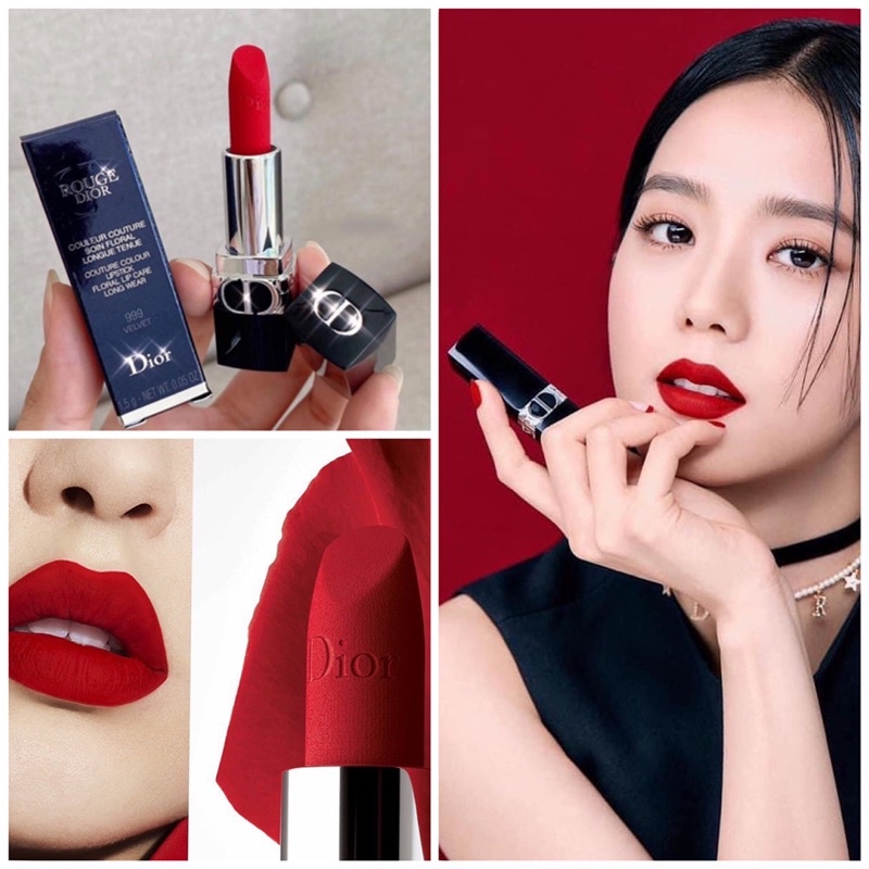 Son Dior 888 Strong Matte Đỏ Cam Hot Nhất Rinh Ngay Kẻo Lỡ