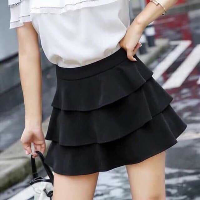 Thời trang HeraDG Chân váy xoè 3 tầng