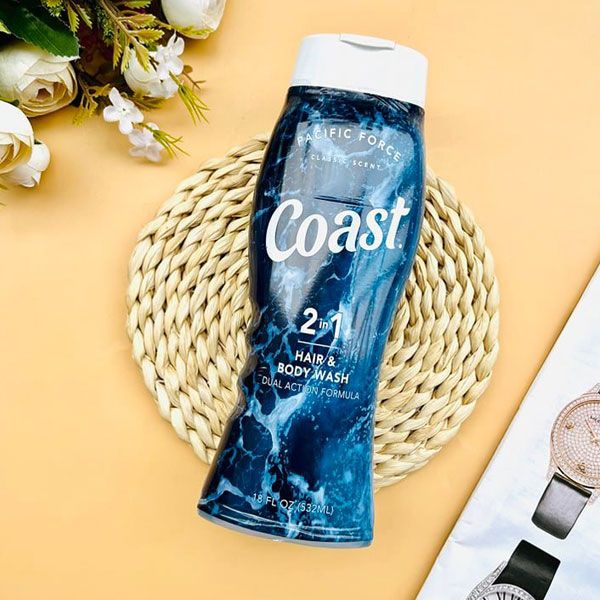 Sữa Tắm Gội Coast Nam 2 in 1 – Punnata Beauty