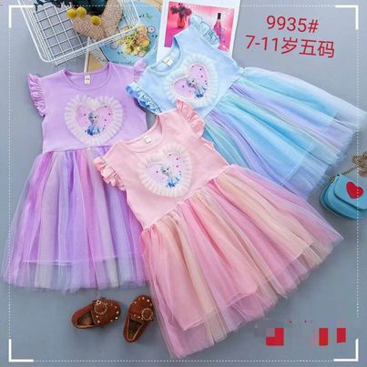Váy công chúa bé gái 16 tuổi hình elsa đội vương miện đính nơ Đầm dự tiệc  cho bé điệu đà đáng yêu  Giá Sendo khuyến mãi 299000đ  Mua ngay 