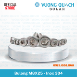  Bulong M8X25 - Inox 304 