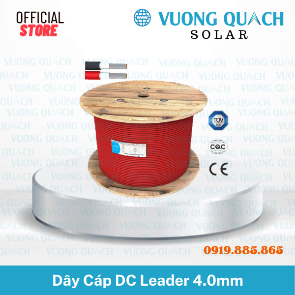  Dây DC Leader 4.0mm2 