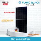  Tấm pin mặt trời AE Solar 550W 