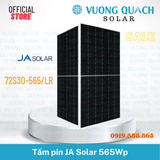  Tấm pin mặt trời JA Solar 565W 