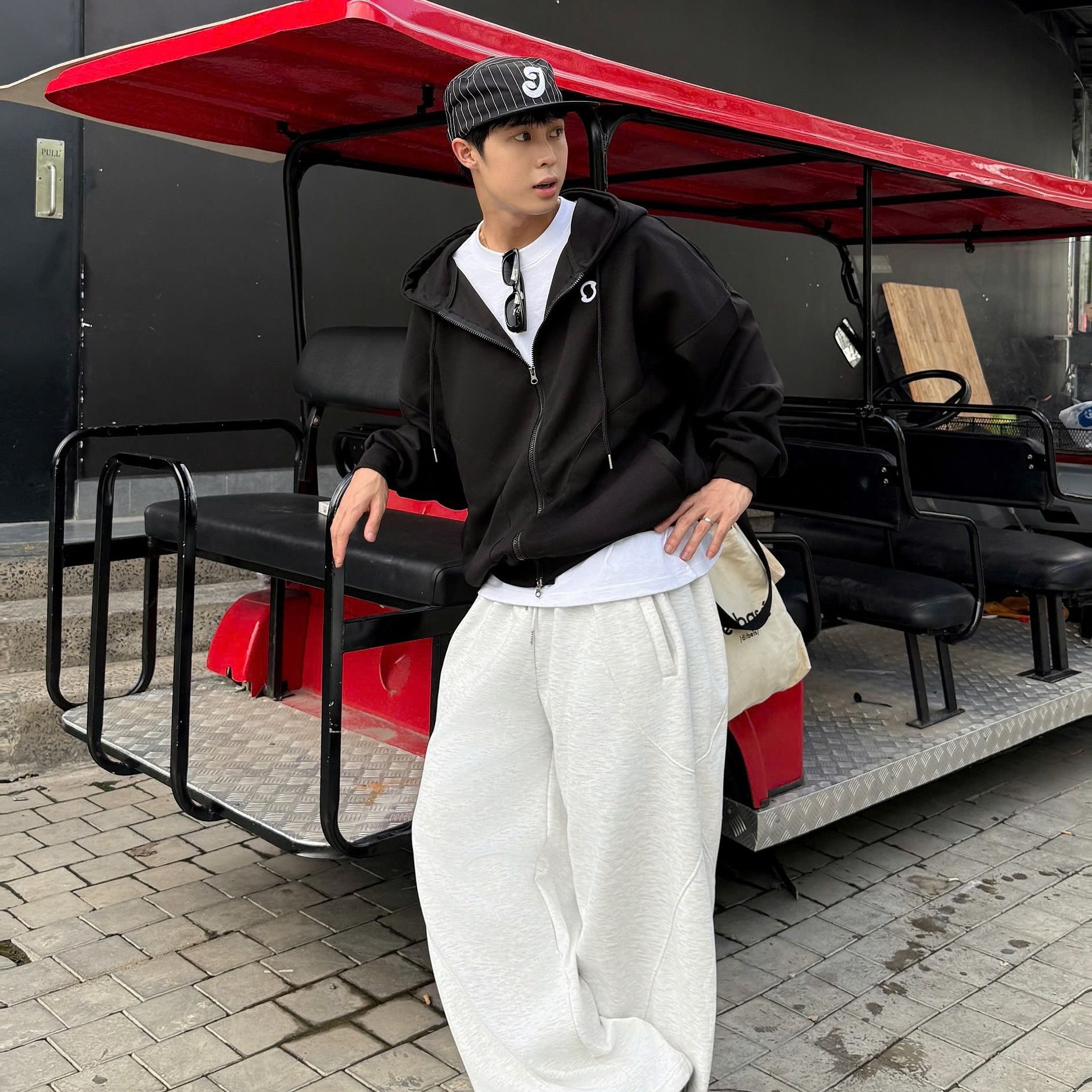  Hoodie Zip Form Oversize Outerity Oute Ascend 