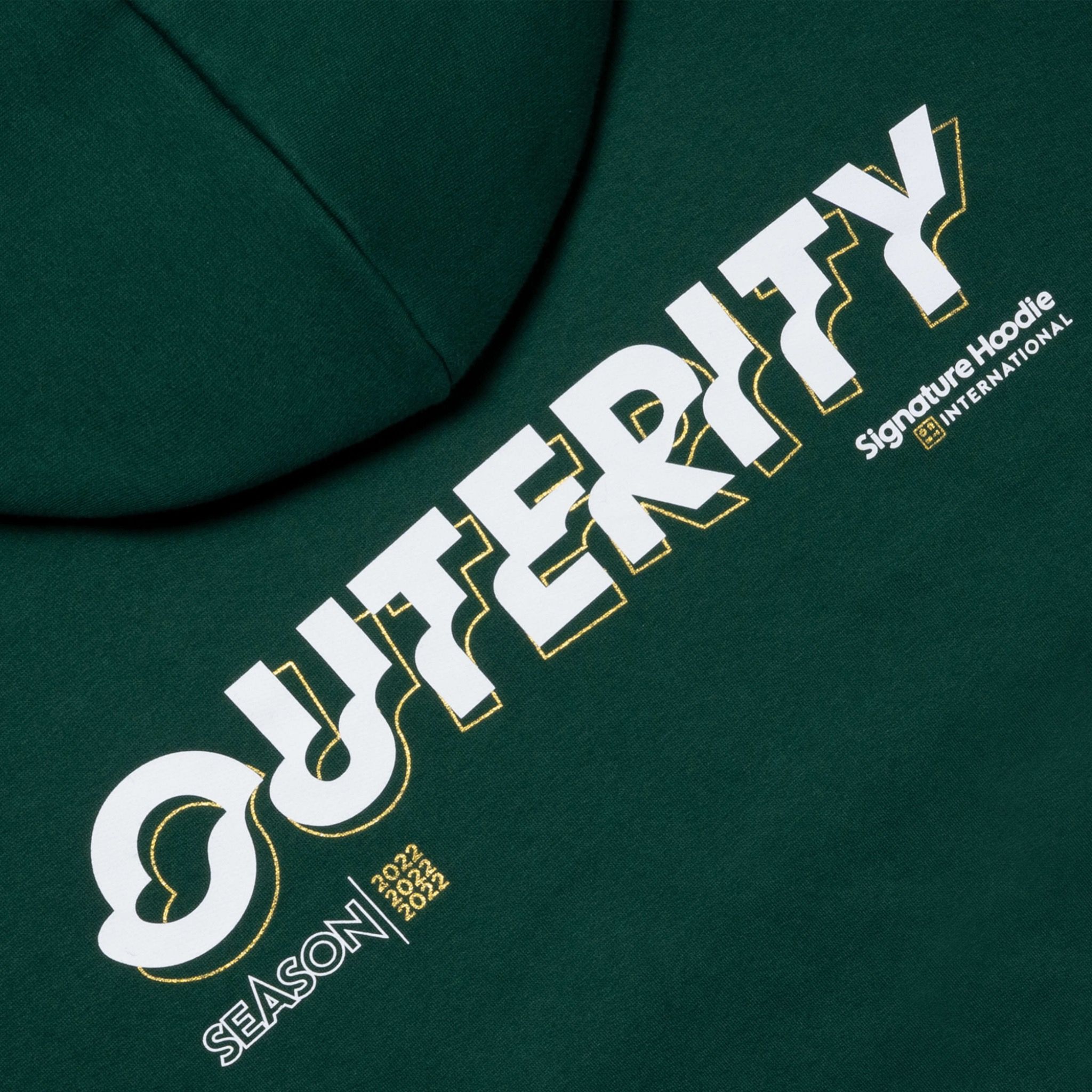  .SIGNATURE SEASON 2022 HOODIE / GREEN COLOR 