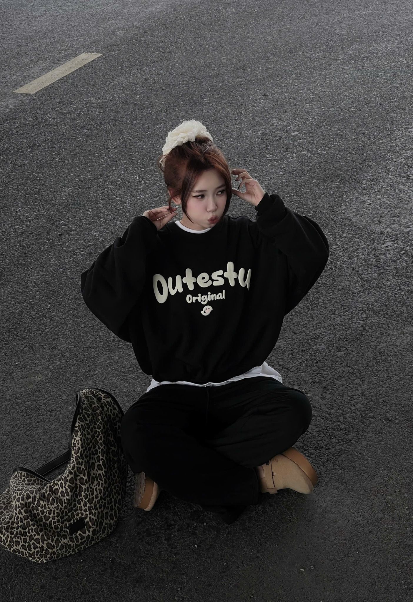  Áo Sweater Outerity 01 Form Rộng Boxy 