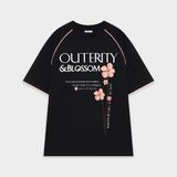  Outerity Blossom Tee/ Black 