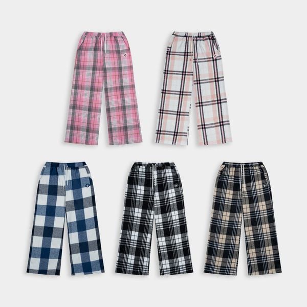  Quần Caro ống rộng Outerity 