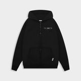  HOODIE ZIP RAINBOW / BLACK 