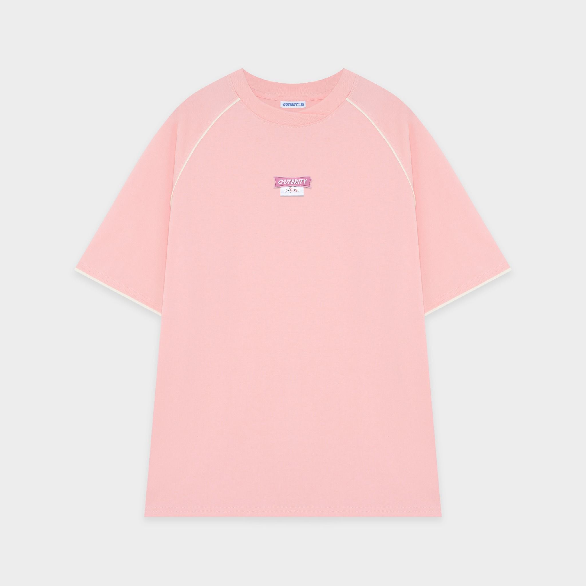  Outerity Pesca Tee / Pastel Pink 