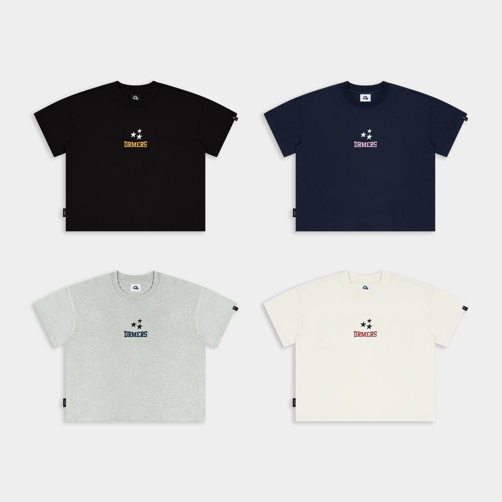  Áo Thun Form Boxy Outerity Tri-Star 