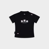  Áo Babytee Thun Gân Form Ôm Bowmeow 