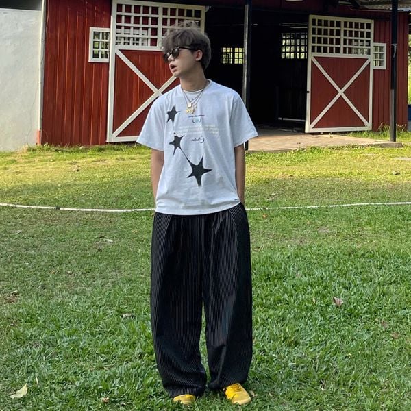  Áo Thun Form Boxy Outerity Glow 