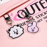  Áo Thun Outerity Line Friend BT21 Stickers / Black 