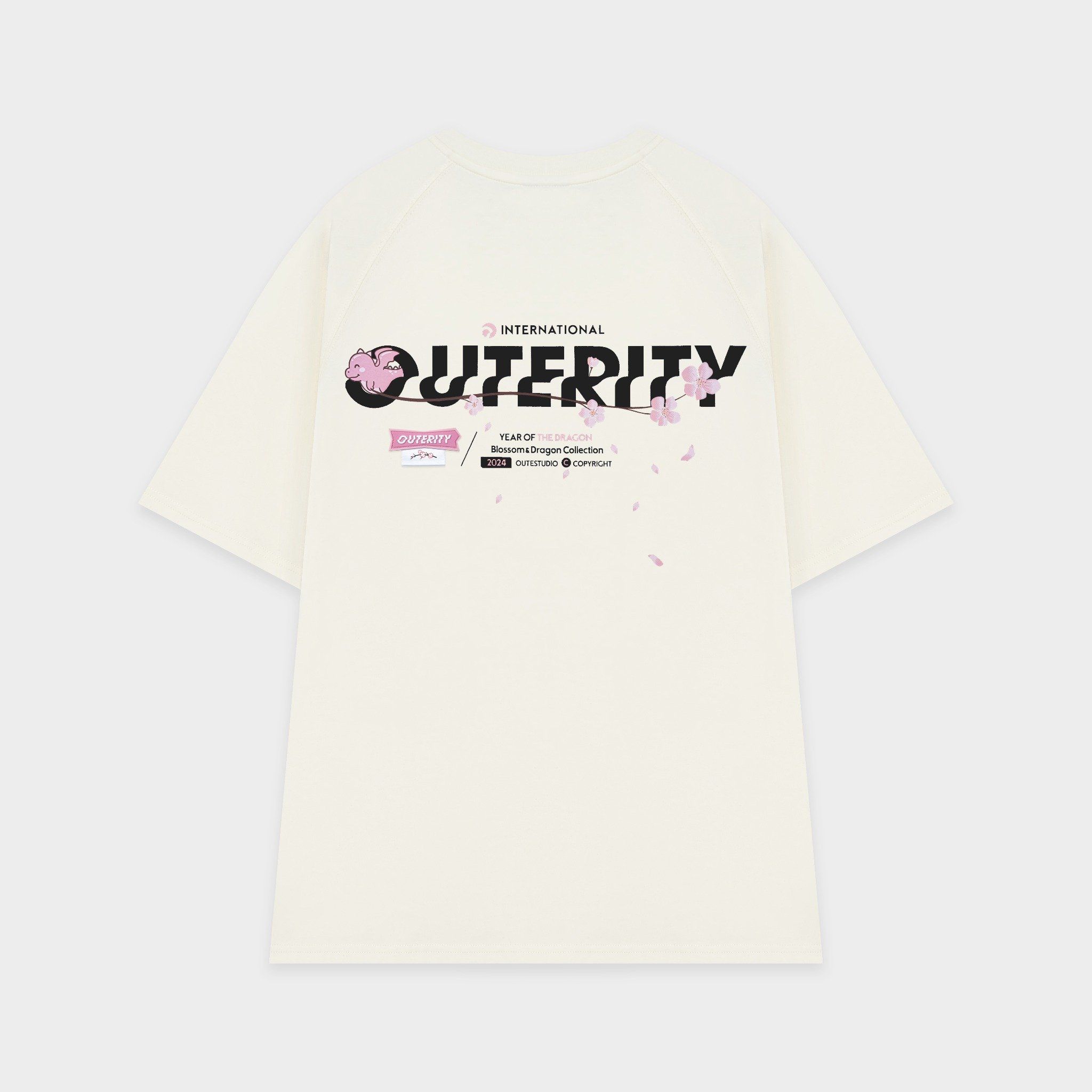  Outerity Dragon Tee / Cannoli Cream 