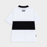  POLO CROSS - ITALICS / WHITE - BLACK COLOR 