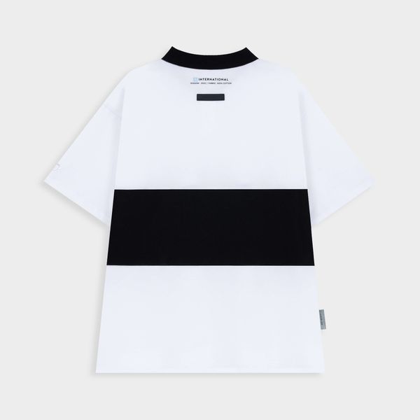  POLO CROSS - ITALICS / WHITE - BLACK COLOR 