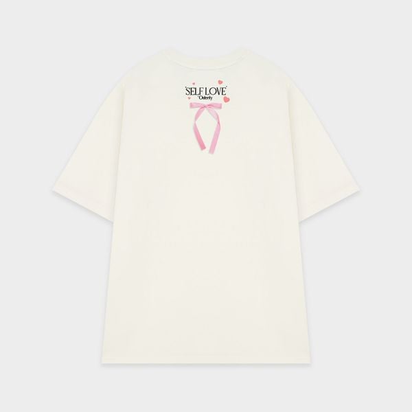  Outerity Self Love Tee / Cannoli Cream 