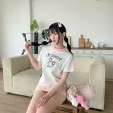  Áo Thun Baby Tee Phối Line Tay Outerity Bubble / Unisex Local Brand 