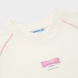  Outerity Pesca Tee / Cannoli Cream 