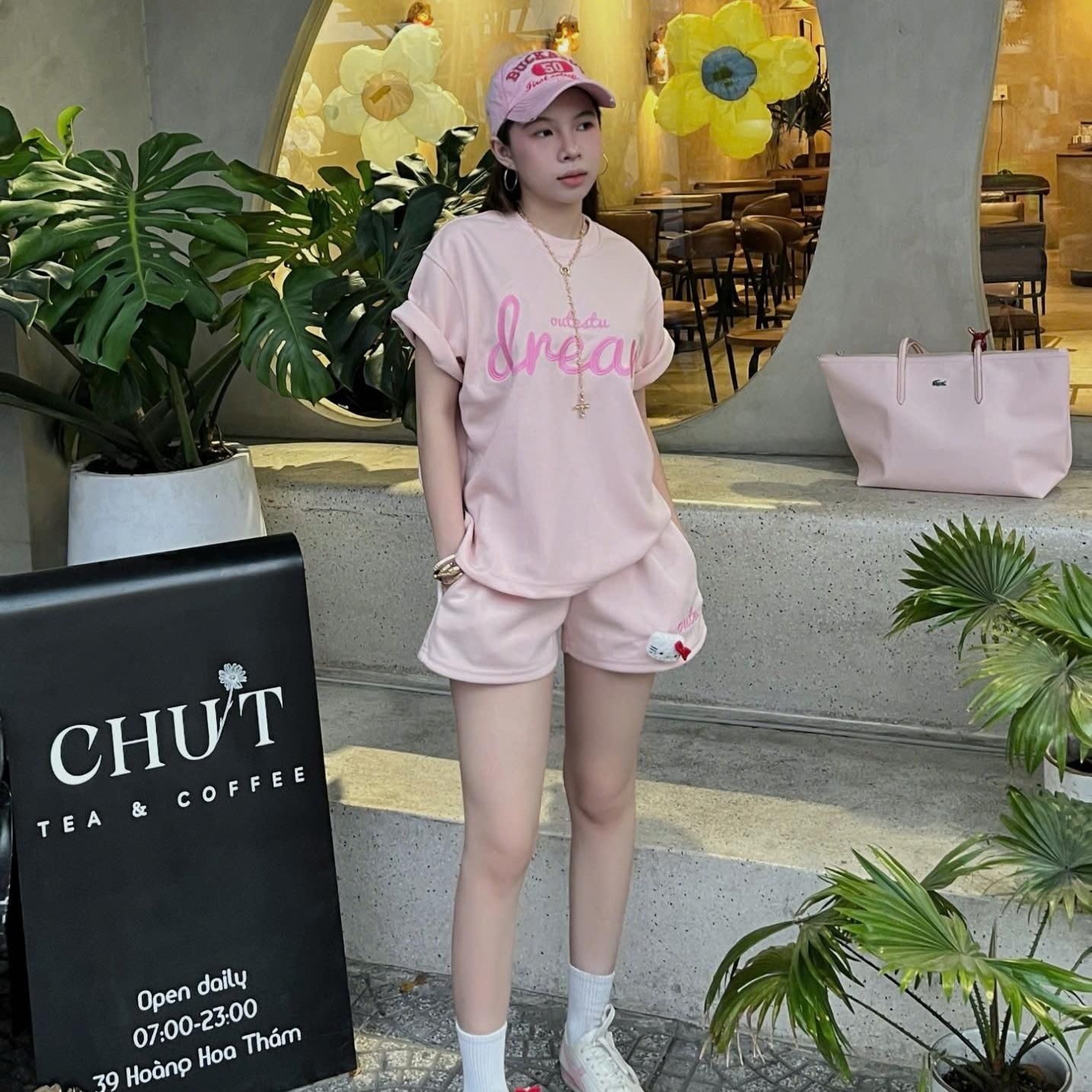  Quần Short Nỉ Hai Da Outerity Basic 