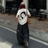  Quần Dài Kẻ Sọc Ống Rộng Outerity Striped 