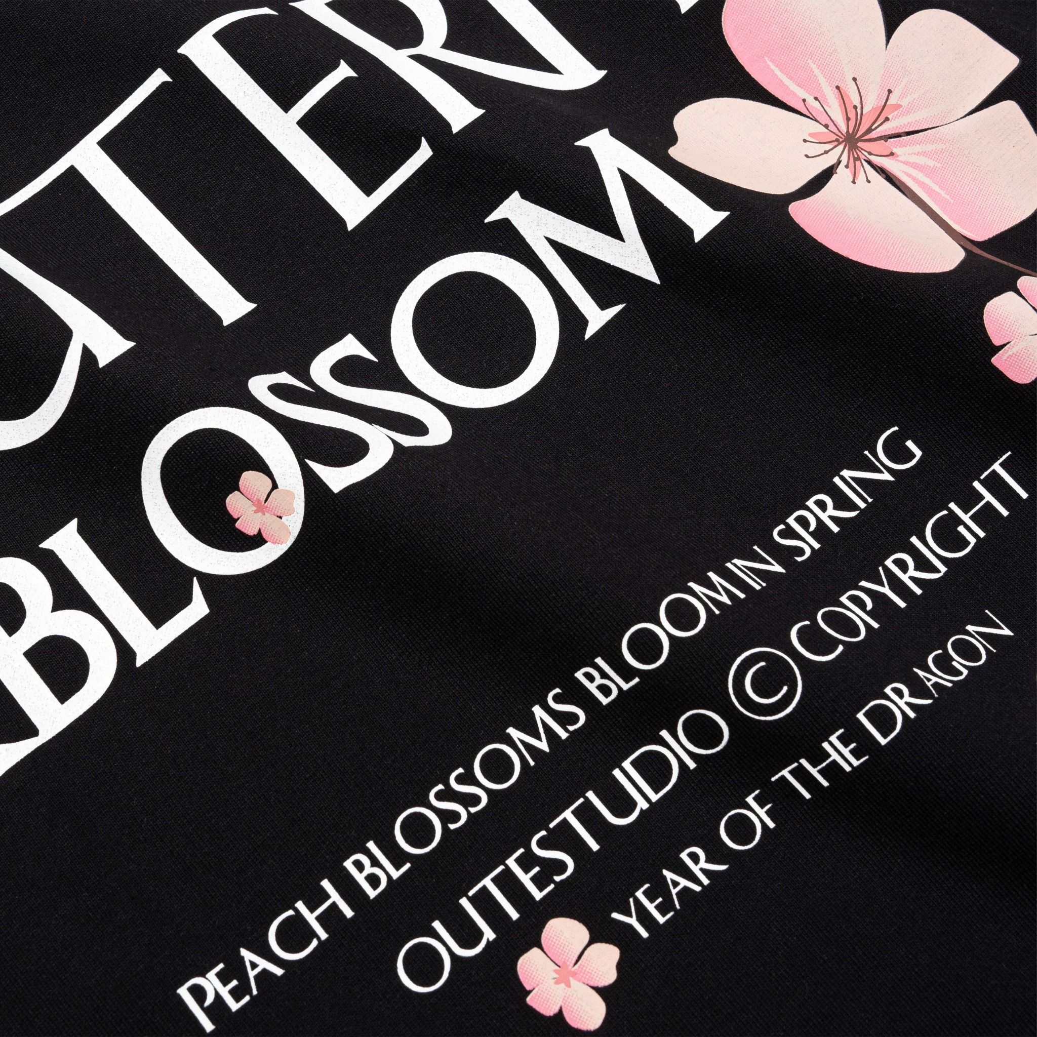  Outerity Blossom Tee/ Black 