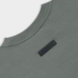  CROSS CUT TEE / GREY - BLACK COLOR 