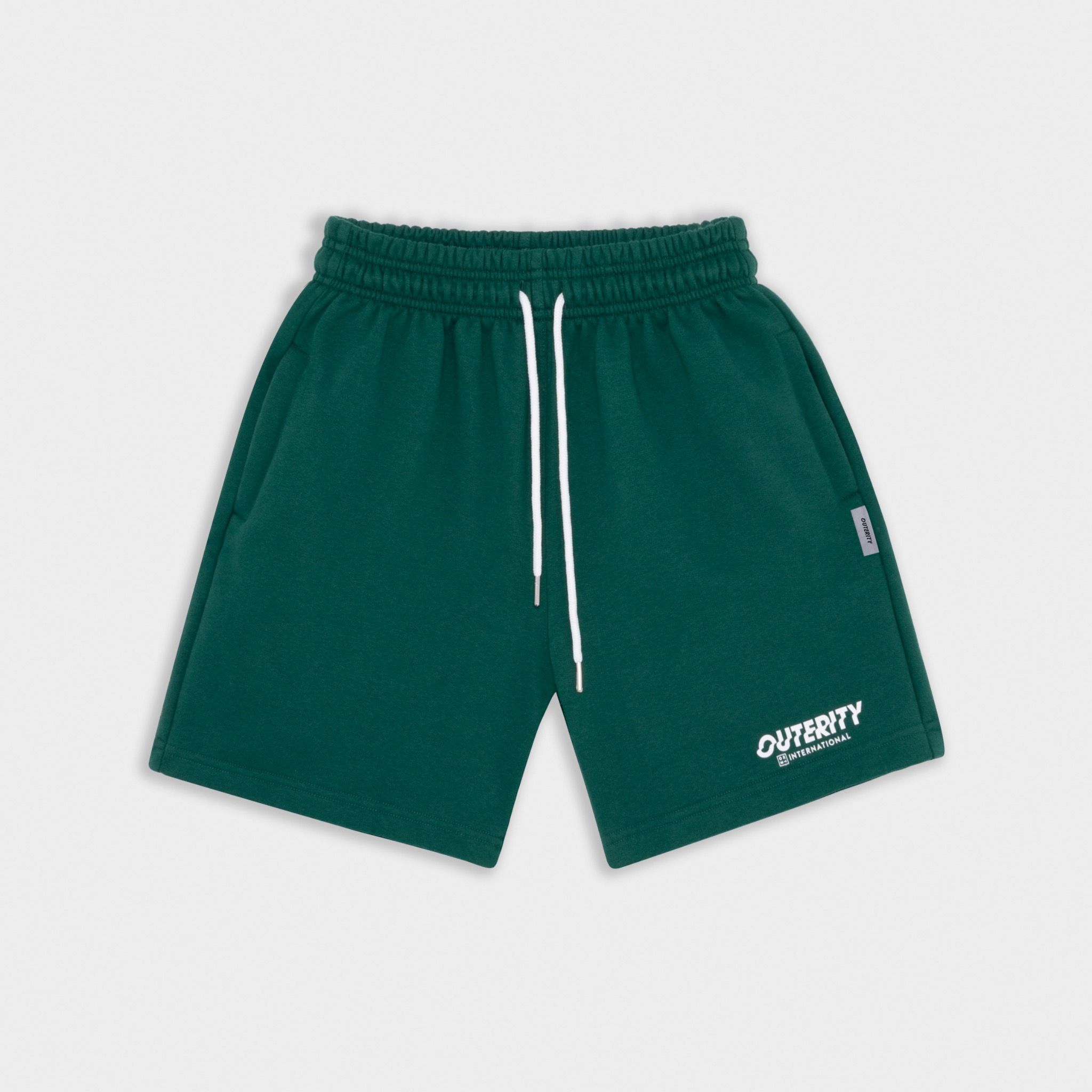  BASIC SHORT / DARK GREEN COLOR 