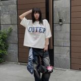  Áo Thun Boxy Outerity Espresso 