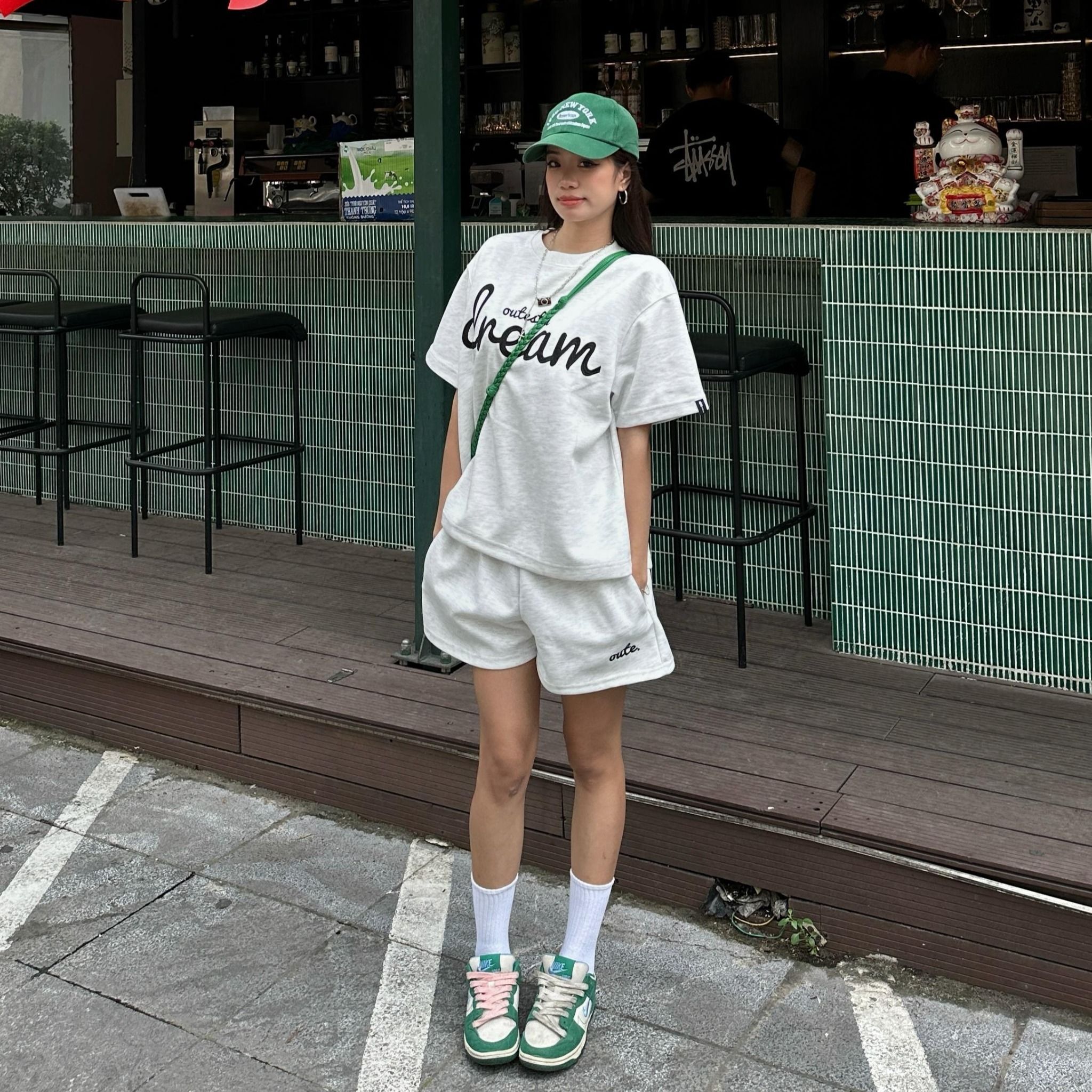  Quần Short Nỉ Hai Da Outerity Basic 