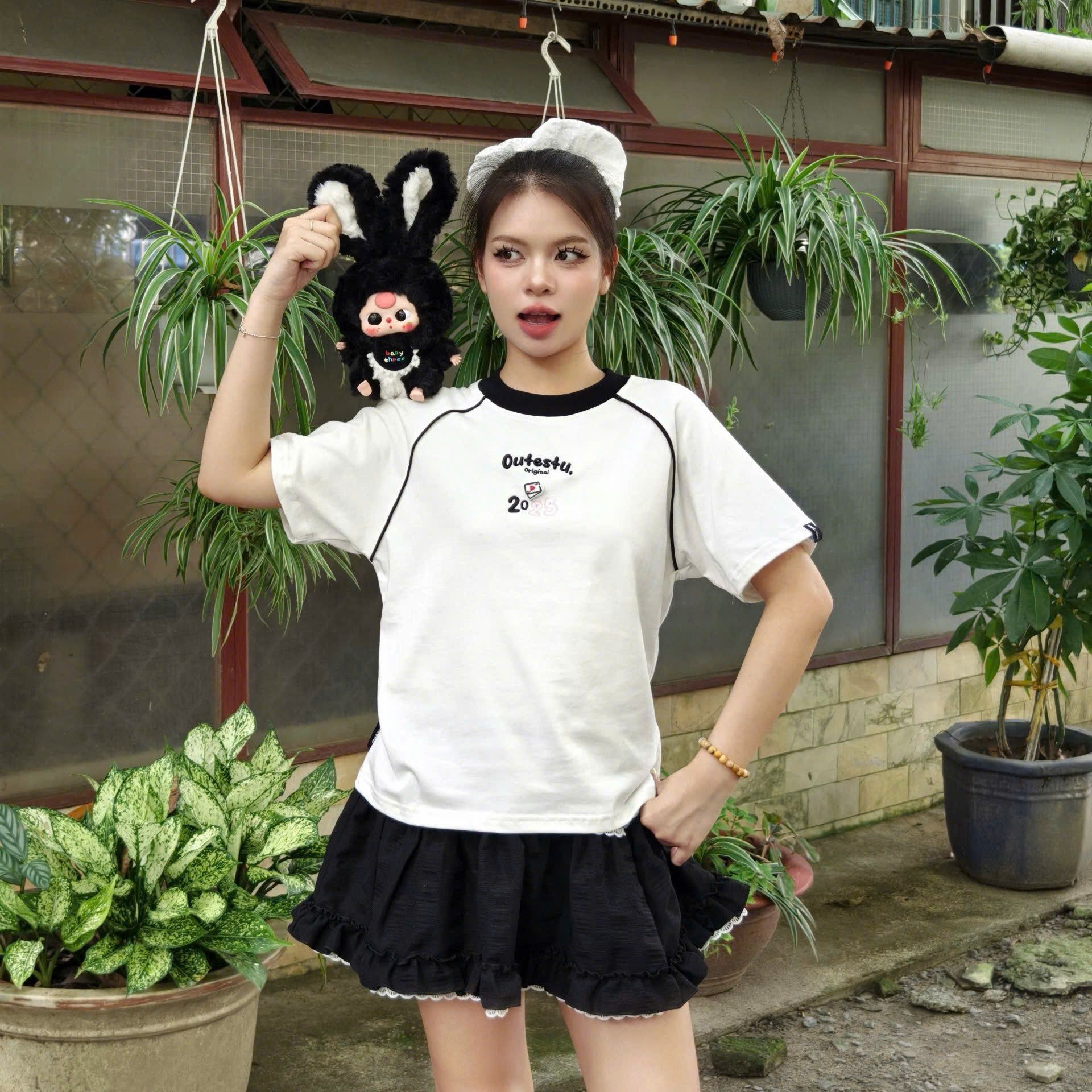  Áo Thun Babytee Outerity Original Phối Line 