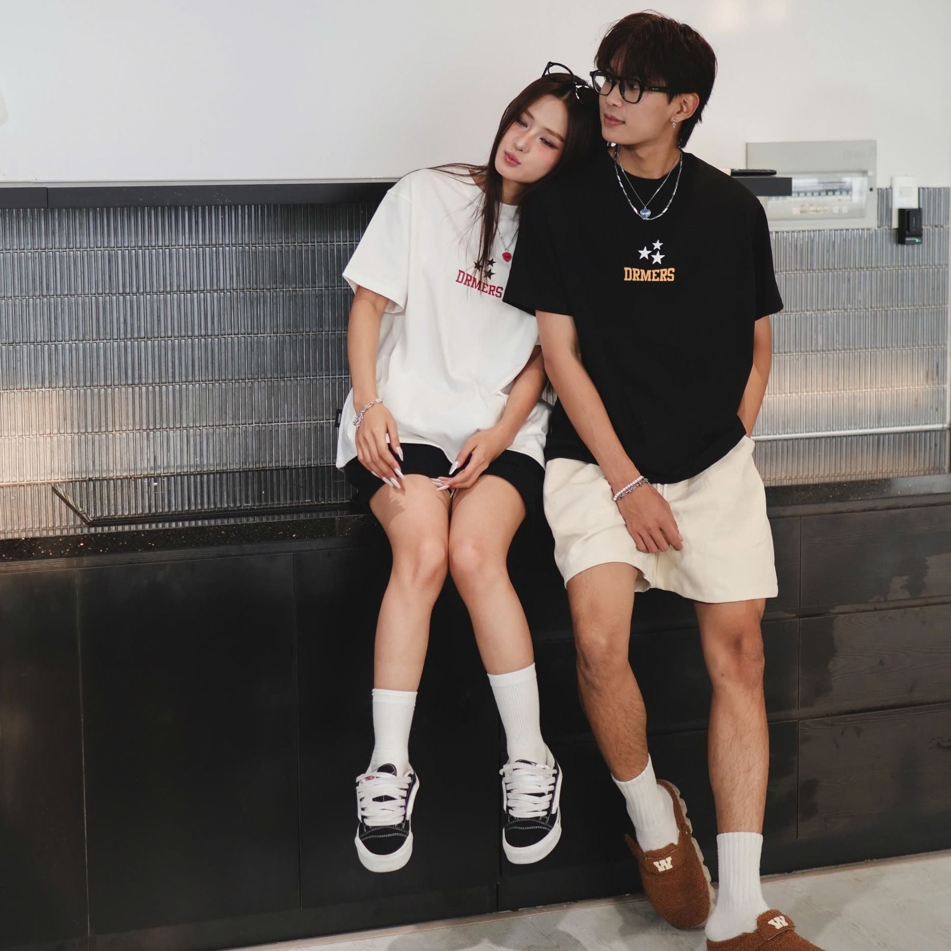  Áo Thun Form Boxy Outerity Tri-Star 