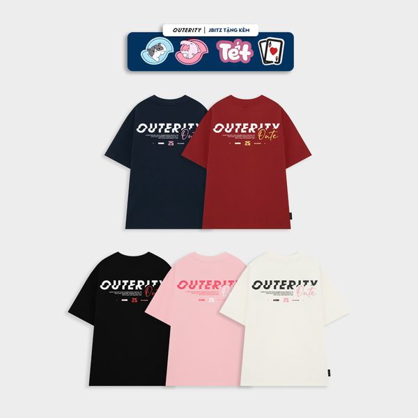  Áo Thun Outerity Signature 25 Form Oversize 