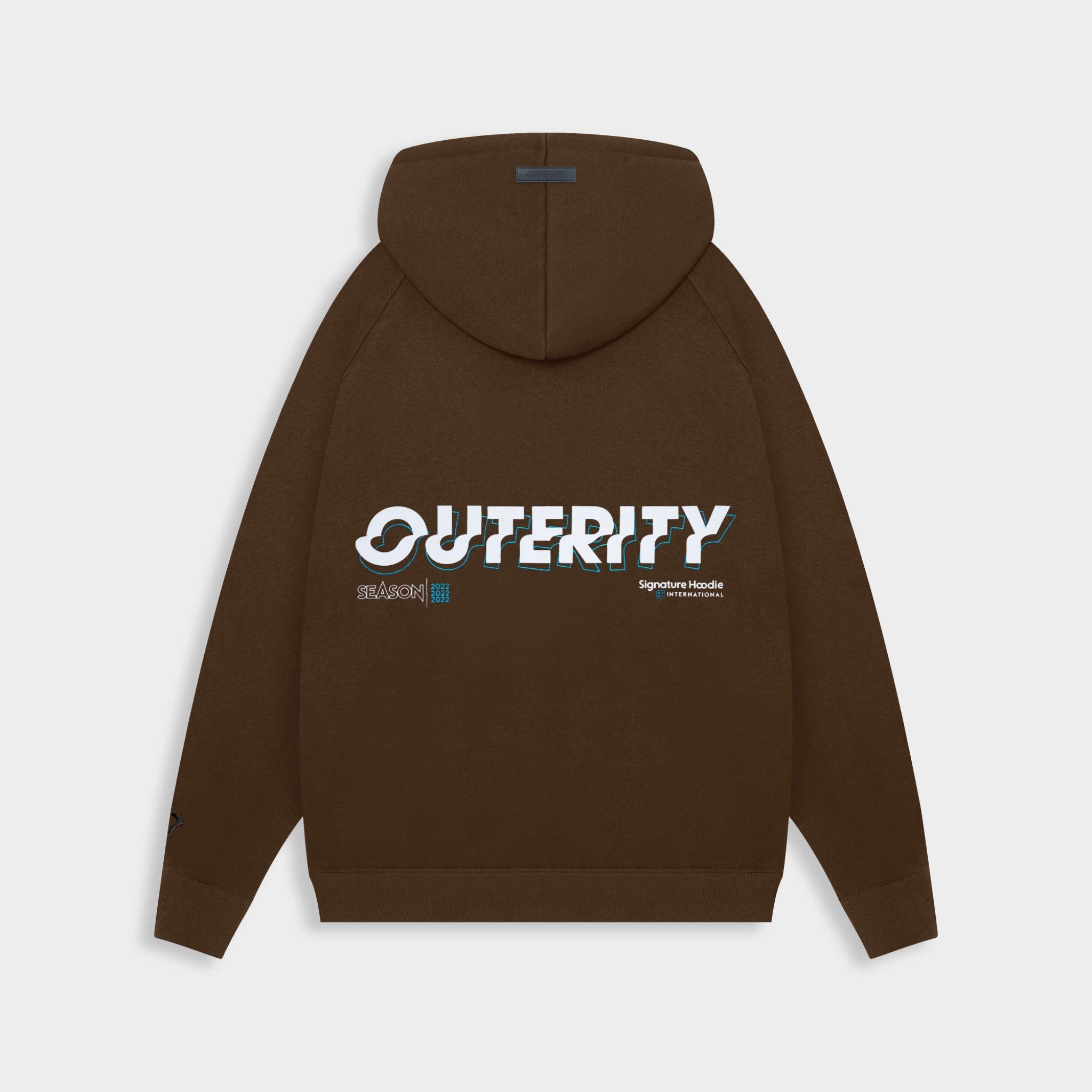  .SIGNATURE SEASON 2022 HOODIE / BROWN COLOR 