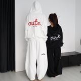  Áo Hoodie Zip Outerity Basic Ver.2025 Form Boxy 