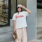  Áo Thun Form Boxy Outerity Dream Nỉ Hai Da 