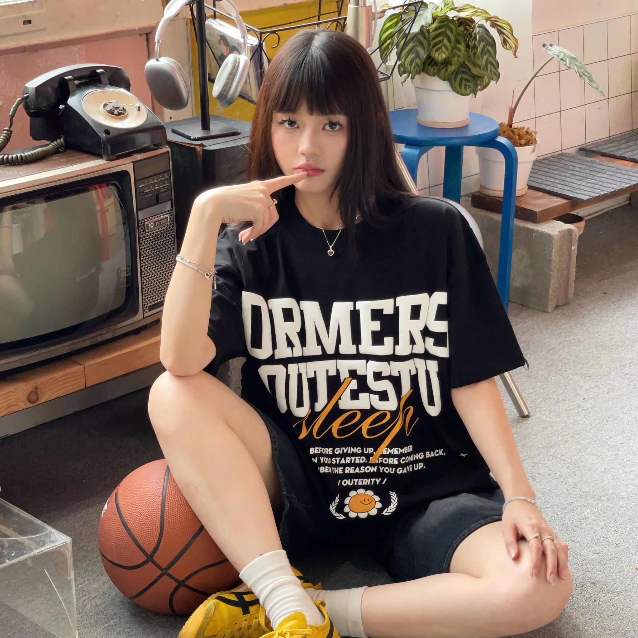  Áo Thun Form Boxy Nam Nữ Unisex Outerity Dreamer 