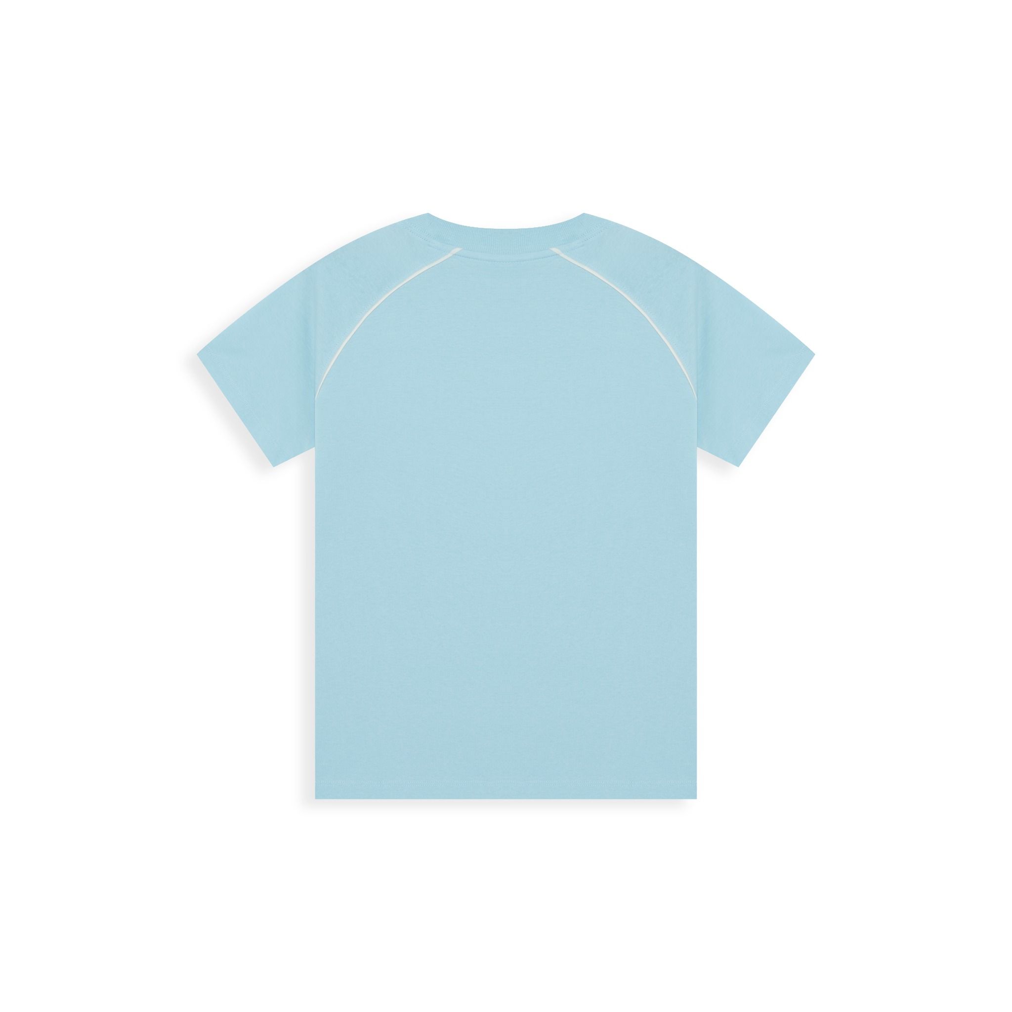  Baby Tee Outerity Line Meow / Sky Blue 