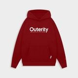  Outerity Hoodie Newfont - Meow Collection / Red 