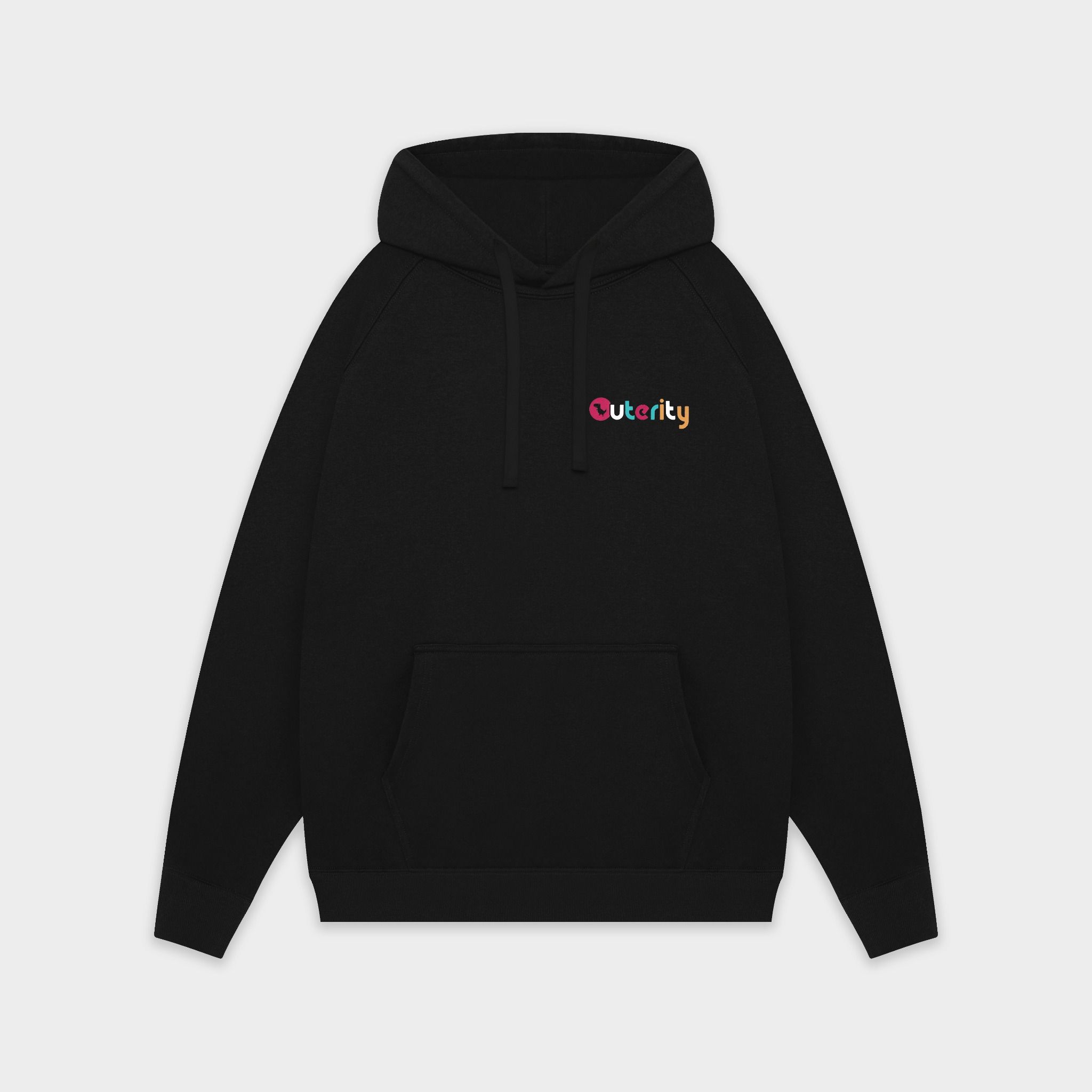  Hoodie Outerity No Internet / Black 