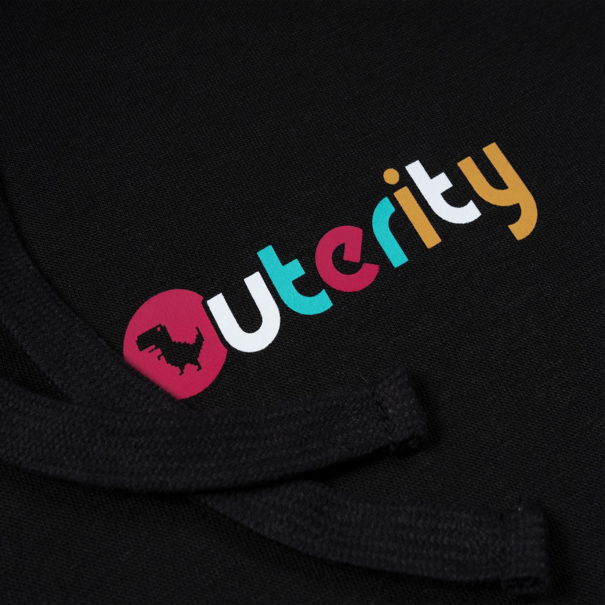  Hoodie Outerity No Internet / Black 